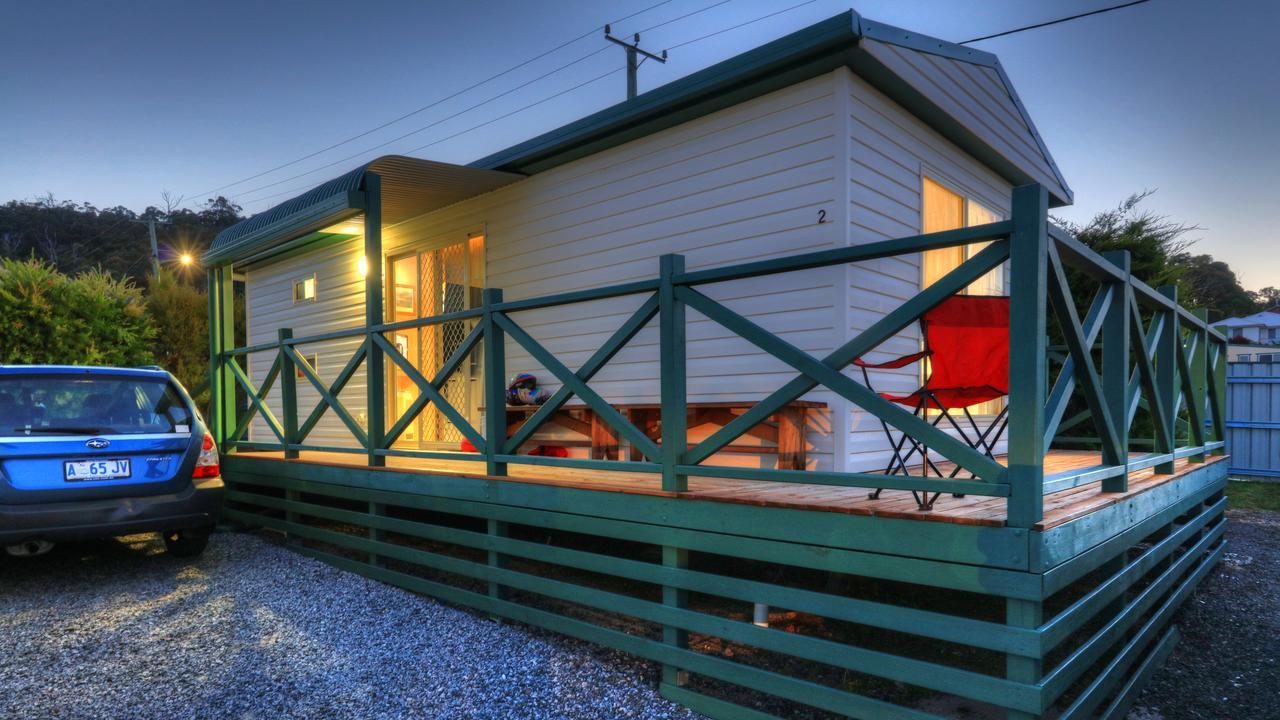 Hôtel Bicheno Cabin Park Extérieur photo