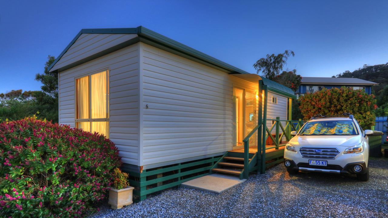 Hôtel Bicheno Cabin Park Extérieur photo